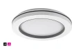 Plafon Cooperius biały Ø 48cm LED Dim. 47W 3000-4000-6500K pilot rabalux 71003 | 5996595710033 noxbox lampynox www.lampynox.pl