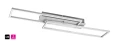 Lampa sufitowa Chadwick czarny | przydymiony 4xE27 rabalux 71034 | 5996595710347 noxbox lampynox www.lampynox.pl