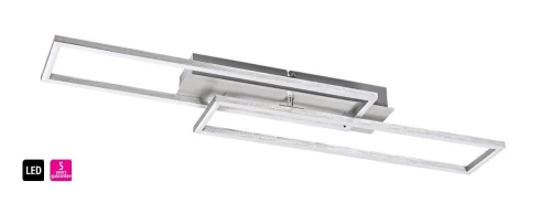 Lampa sufitowa Chadwick czarny | przydymiony 4xE27 rabalux 71034 | 5996595710347 noxbox lampynox www.lampynox.pl