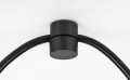 Lampa wisząca pojedyncza Dollien czarny mat | brąz E27 rabalux 72071 | 5996595720711 noxbox lampynox www.lampynox.pl