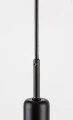 Lampa wisząca Dvora czarny mat | przydymiony Ø 22cm E27 rabalux 72021 | 5996595720216 noxbox lampynox www.lampynox.pl