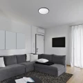 Plafon Engon czarny Ø 27cm LED 18W 3000K rabalux 71126 | 5996595711269 noxbox lampynox www.lampynox.pl