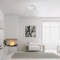 Plafon Engon srebrny Ø 48cm LED 45W 4000K rabalux 71131 | 5996595711313 noxbox lampynox www.lampynox.pl