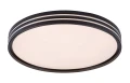Plafon Epora czarny Ø 39cm LED 25W 3000K rabalux 71118 | 5996595711184 noxbox lampynox www.lampynox.pl