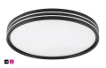 Plafon Epora czarny Ø 39cm LED 25W 3000K rabalux 71118 | 5996595711184 noxbox lampynox www.lampynox.pl