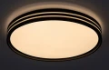 Plafon Epora czarny Ø 39cm LED 25W 3000K rabalux 71118 | 5996595711184 noxbox lampynox www.lampynox.pl
