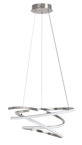 Esilda chrom satyna LED 42W 4000K Lampa wisząca