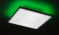 Plafon Faramir biały szer. 40cm. LED 24W RGB 3000-4000-6500K pilot rabalux 71002 | 5996595710026 noxbox lampynox www.lampynox.pl