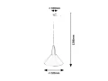 Lampa wisząca Felipe czarny mat Ø 22cm E27 rabalux 72016 | 5996595720162 noxbox lampynox www.lampynox.pl