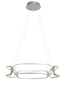 Lampa wisząca Fringilla chrom satyna Ø 60cm LED 67W 4000K rabalux 72010 | 5996595720100 noxbox lampynox www.lampynox.pl