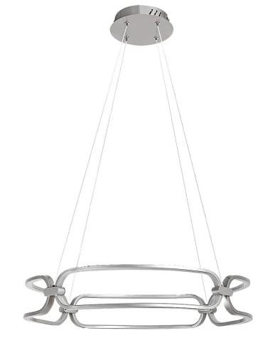 Lampa wisząca Fringilla chrom satyna Ø 60cm LED 67W 4000K rabalux 72010 | 5996595720100 noxbox lampynox www.lampynox.pl