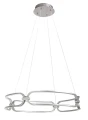 Lampa wisząca Fringilla chrom satyna Ø 60cm LED 67W 4000K rabalux 72010 | 5996595720100 noxbox lampynox www.lampynox.pl