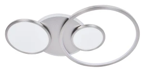 Fulvia satyna chrom LED 50W 3000K Lampa sufitowa