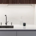 Lampa podszafkowa kuchenna Greg czarny szer. 59cm. włącznik LED 9W 4000K IP20 rabalux 78004 | 5996595780043 noxbox lampynox www.lampynox.pl