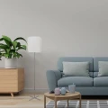 Lampa podłogowa stojąca Izander srebrny | biały E27 rabalux 74012 | 5996595740122 noxbox lampynox www.lampynox.pl