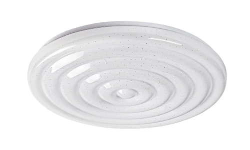 Plafon Katina biały Ø 48cm LED dim. Starlight 36W 3000-6500K pilot rabalux 71018 | 5996595710187 noxbox lampynox www.lampynox.pl
