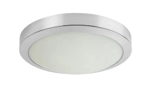 Klementine chrom 2xE27 IP44 Łazienkowa lampa sufitowa