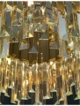 Lampa wisząca CALARCA Złoty / Kryształ 10xG9 Żyrandol  LE42283 lampynox noxbox