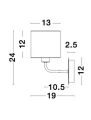 Lampa wisząca CABELLO LE42274 lampynox noxbox