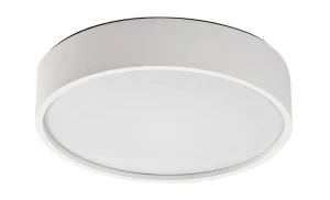 Larcia biały Ø 28cm czujnik PIR LED 19W 4000K IP44 Plafon łazienkowy z czujnikiem ruchu i zmierzchu