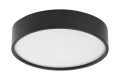 Plafon łazienkowy z czujnikiem ruchu i zmierzchu Larcia czarny Ø 28cm czujnik PIR LED 19W 4000K IP44 rabalux 75011 | 5996595750114 noxbox lampynox www.lampynox.pl