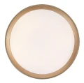Lampa sufitowa Liatris szary | złoty Ø 38cm LED 25W 3000K rabalux 71121 | 5996595711214 noxbox lampynox www.lampynox.pl