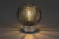 Lampka stołowa Monet chrom | przydymiony E27 rabalux 74017 | 5996595740177 noxbox lampynox www.lampynox.pl