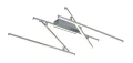 Lampa sufitowa Negan srebrny LED 40W 4000K rabalux 71020 | 5996595710200 noxbox lampynox www.lampynox.pl