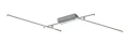 Lampa sufitowa Negan srebrny LED 24W 4000K rabalux 71019 | 5996595710194 noxbox lampynox www.lampynox.pl
