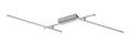 Lampa sufitowa Negan srebrny LED 24W 4000K rabalux 71019 | 5996595710194 noxbox lampynox www.lampynox.pl