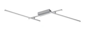 Negan srebrny LED 24W 4000K Lampa sufitowa