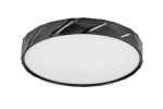 Nessira czarny mat Ø 39cm LED 25W 4000K Lampa sufitowa
