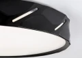 Lampa sufitowa Nessira czarny mat Ø 39cm LED 25W 4000K rabalux 71120 | 5996595711207 noxbox lampynox www.lampynox.pl