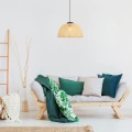 Lampa wisząca rattanowa Rattan czarny | brąz Ø 40cm E27 rabalux 72025 | 5996595720254 noxbox lampynox www.lampynox.pl