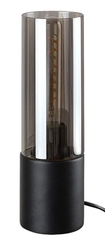 Lampka stołowa Ronno czarny | przydymiony E27 rabalux 74050 | 5996595740504 noxbox lampynox www.lampynox.pl