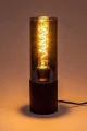 Lampka stołowa Ronno czarny | przydymiony E27 rabalux 74050 | 5996595740504 noxbox lampynox www.lampynox.pl