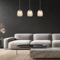 Lampa wisząca Shivani chrom | przeźroczysty E27 rabalux 72012 | 5996595720124 noxbox lampynox www.lampynox.pl