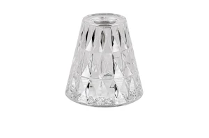 Siggy przeźroczysty LED 2W 3000K RGB Lampka stołowa