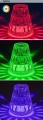 Lampka stołowa Siggy przeźroczysty LED 2W 3000K RGB rabalux 76004 | 5996595760045 noxbox lampynox www.lampynox.pl