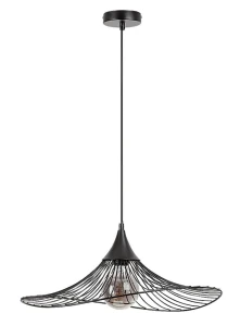 Sombero czarny mat E27 Lampa wisząca