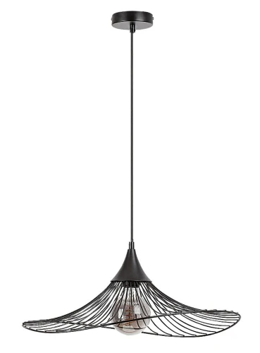 Lampa wisząca Sombero czarny mat E27 rabalux 72004 | 5996595720049 noxbox lampynox www.lampynox.pl