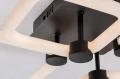 Lampa sufitowa Sotiris czarny mat LED Dim. 47W 3000-4000-6000K pilot rabalux 71006 | 5996595710064 noxbox lampynox www.lampynox.pl