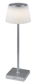 Stołowa lampka zewnętrzna Taena srebrny LED dim. 4W 3000-5000K IP44 rabalux 76013 | 5996595760137 noxbox lampynox www.lampynox.pl