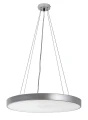 Lampa wisząca ściemnialna Tesia srebrny Ø 60cm LED Dim. 60W 3000-4000-6000K pilot rabalux 71042 | 5996595710422 noxbox lampynox www.lampynox.pl