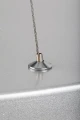Lampa wisząca Tesia srebrny Ø 40cm LED 36W 4000K rabalux 71040 | 5996595710408 noxbox lampynox www.lampynox.pl