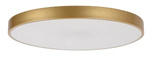 Tesia złoty Ø 60cm LED Dim. 60W 3000-4000-6000K pilot Lampa sufitowa ściemnialna