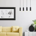 Lampa wisząca Toras brąz | czarny 4xGU10 rabalux 72124 | 5996595721244 noxbox lampynox www.lampynox.pl