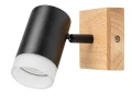 Kinkiet ścienny regulowany Toras brąz | czarny GU10 rabalux 73121 | 5996595731212 noxbox lampynox www.lampynox.pl