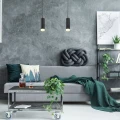 Lampa wisząca Toras brąz | czarny GU10 rabalux 72121 | 5996595721213 noxbox lampynox www.lampynox.pl