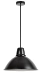 Wilbour czarny Ø 36cm E27 Lampa wisząca